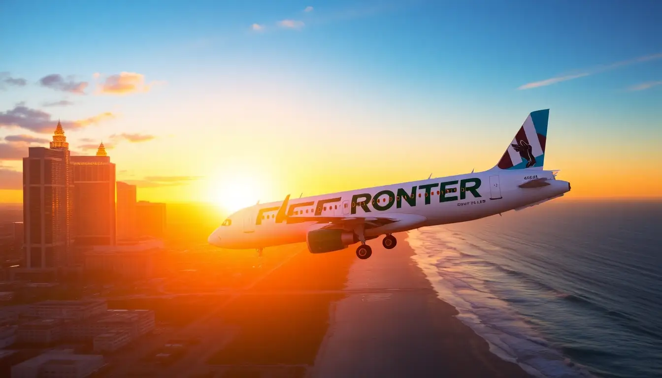Frontier Airlines Launches 4 Routes as Spirit Retreats