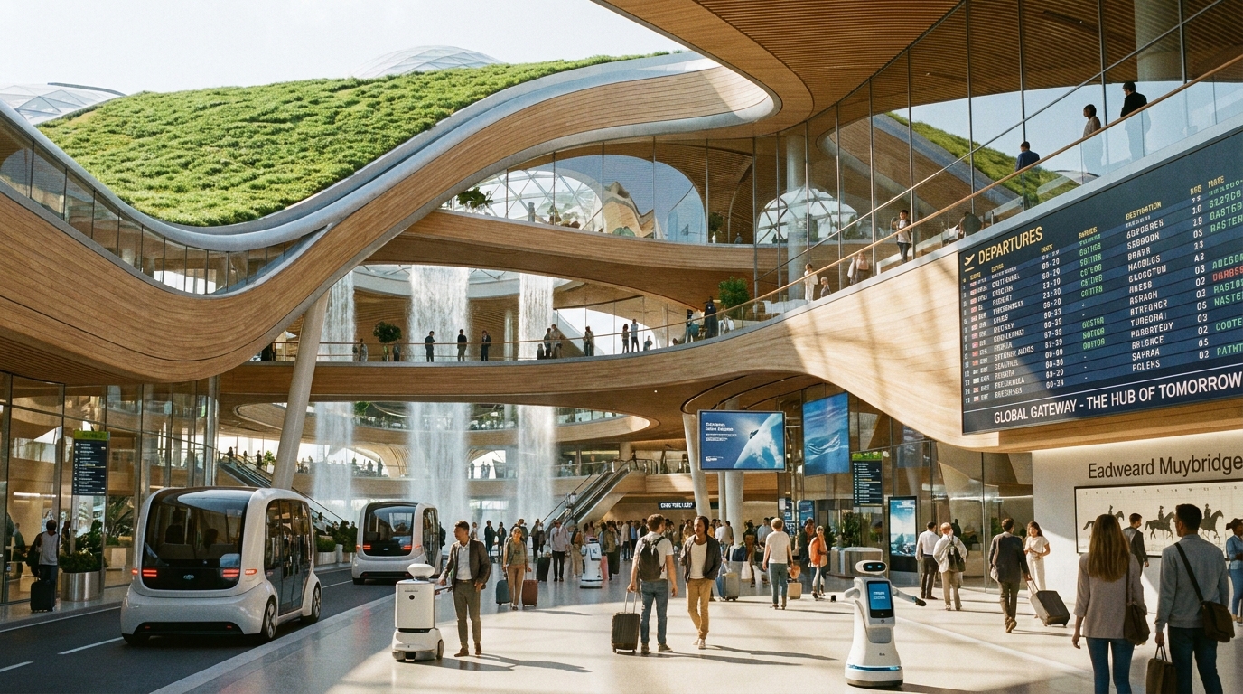 New Airport Terminals Redefine Travel Hubs