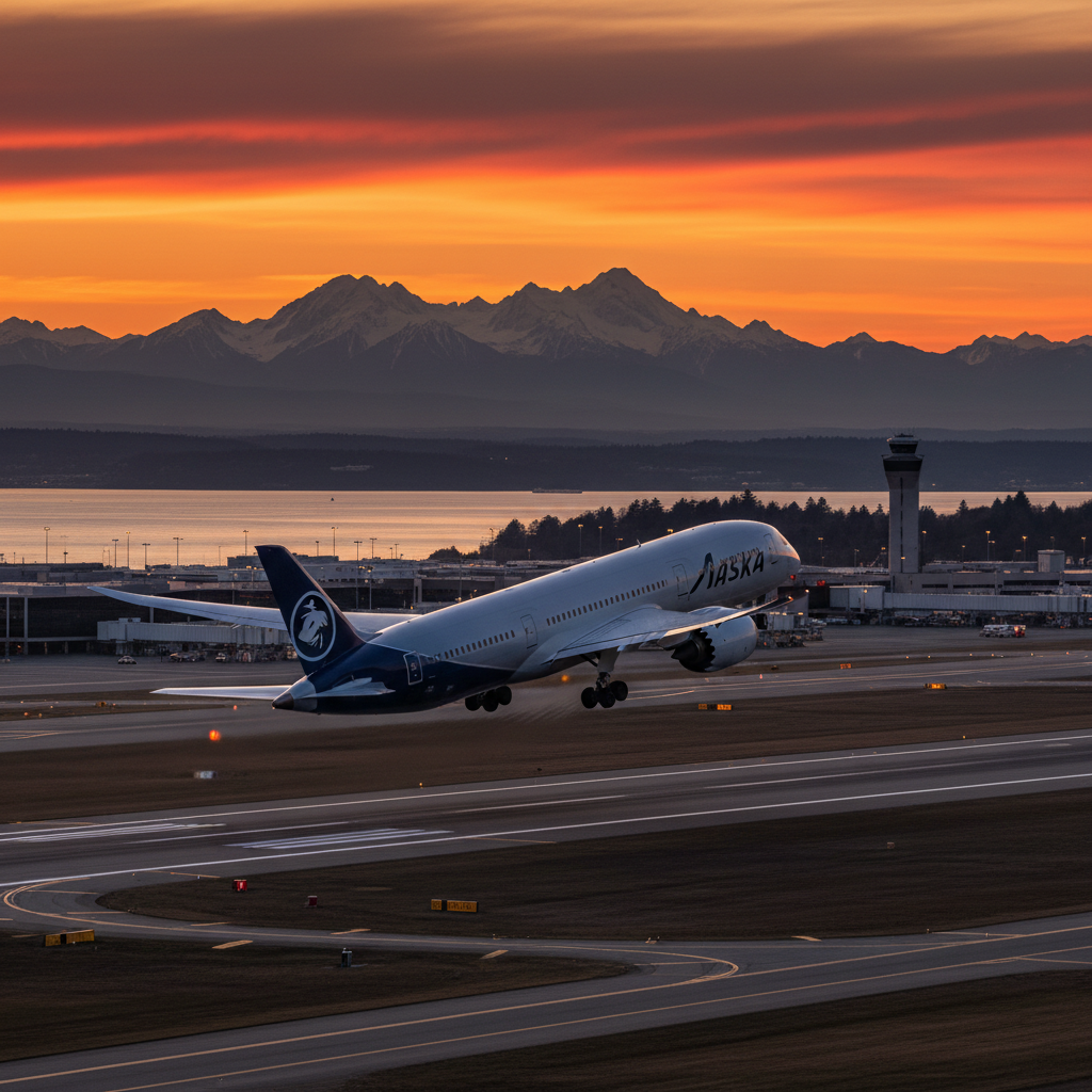 Alaska Airlines Takes The Leap