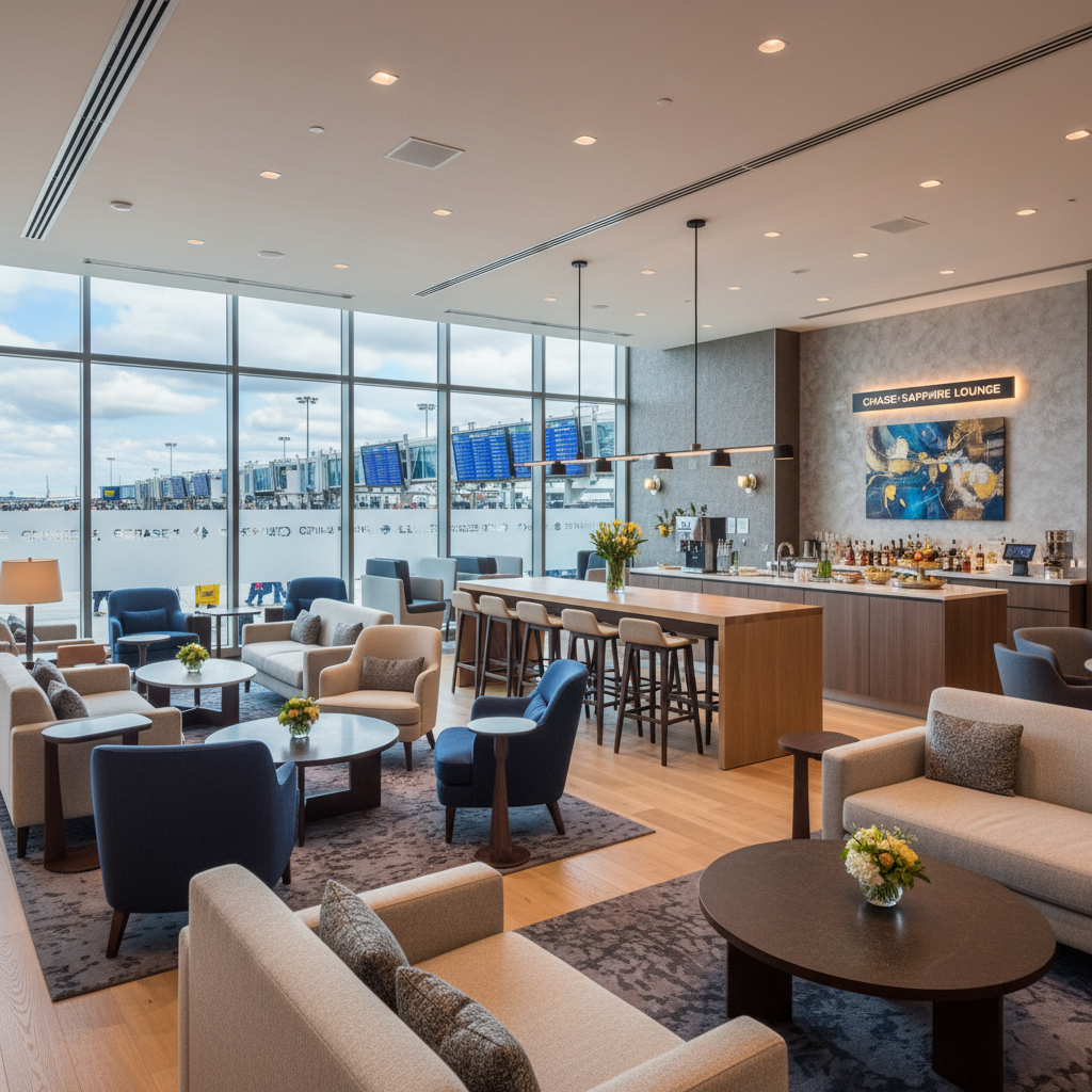 Chase Sapphire Lounges Redefine Airport Experience