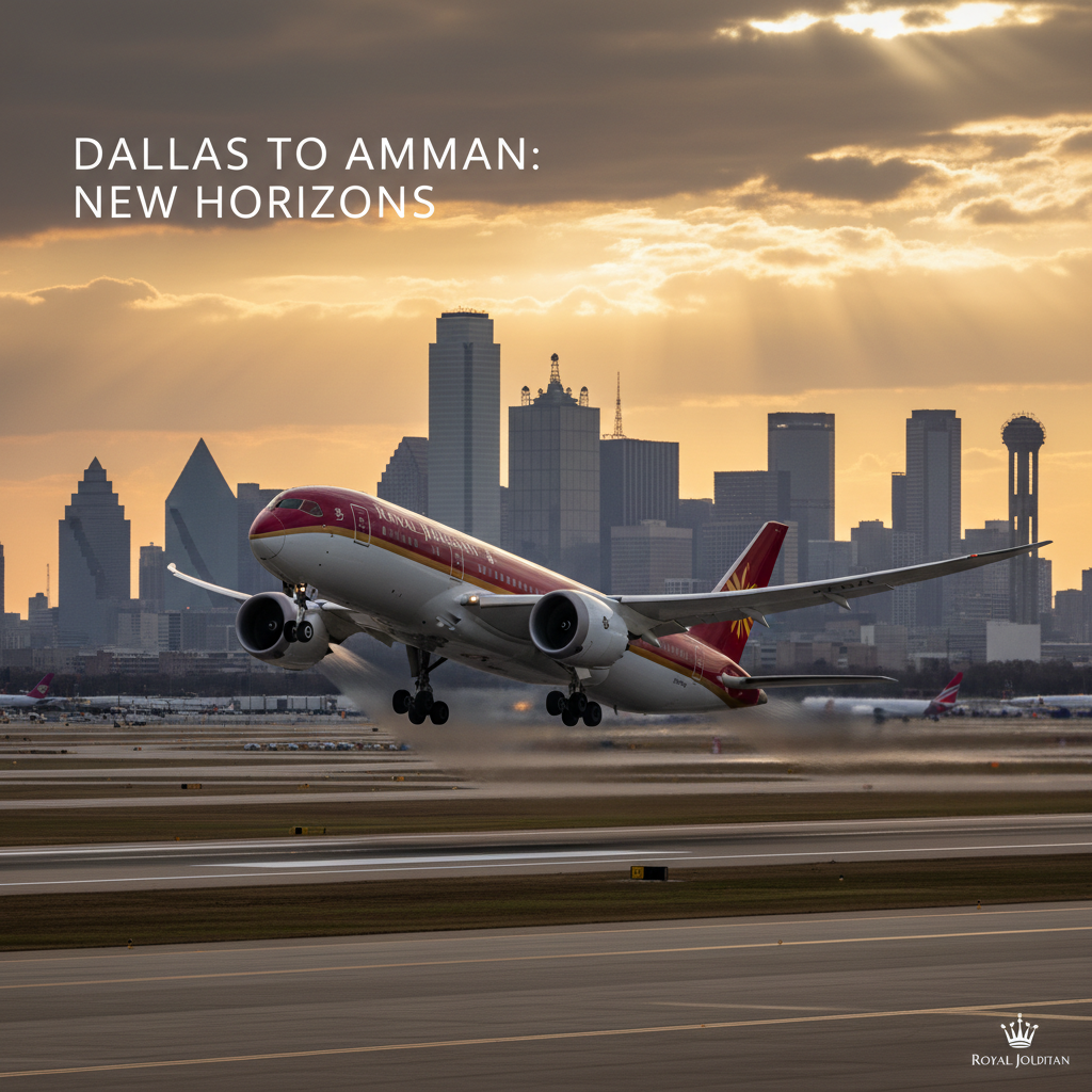 Royal Jordanian's DFW-Amman Route: A Game Changer
