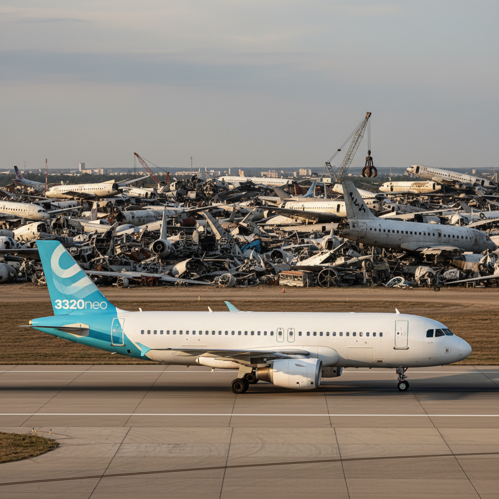 A320neo Scrapped for Parts