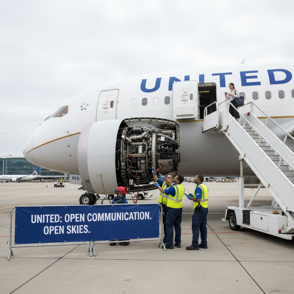 United Takes Flight Disruptions To New Heights