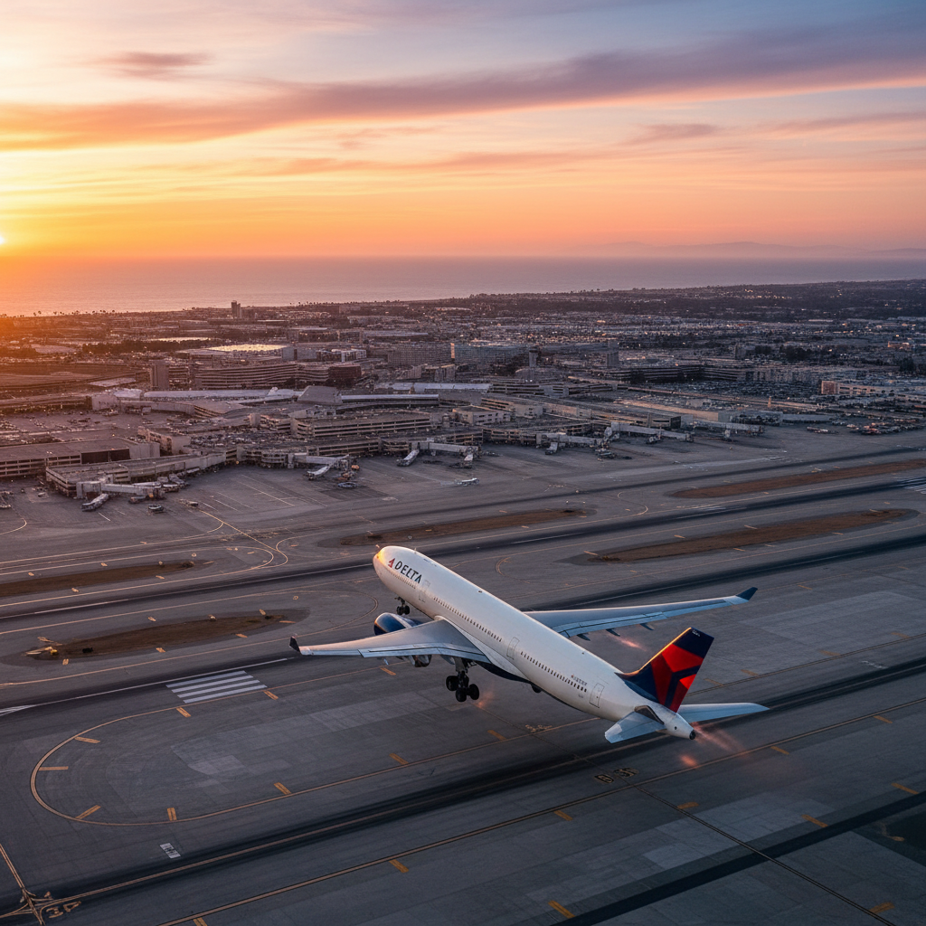 Delta's LAX Power Play