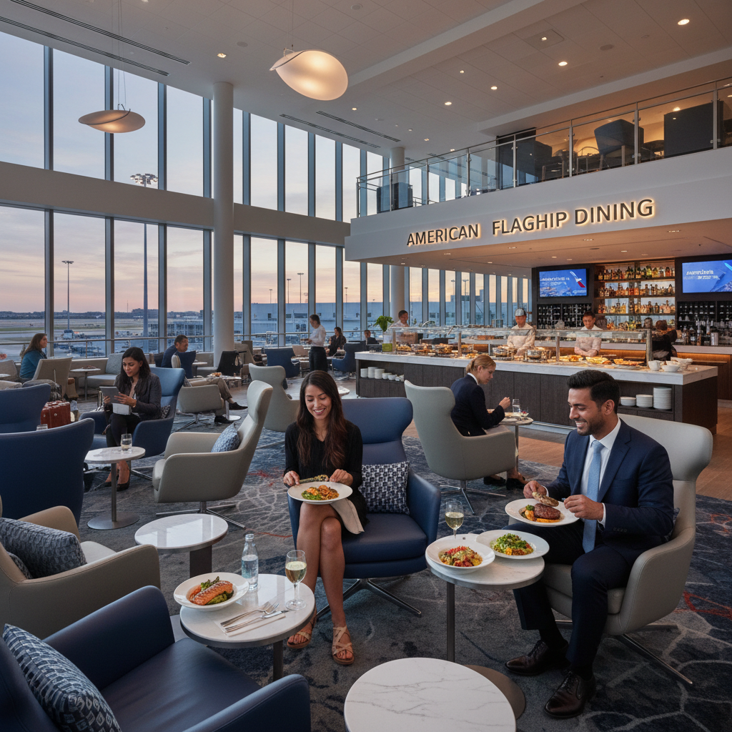 American Airlines Lounge Upgrade