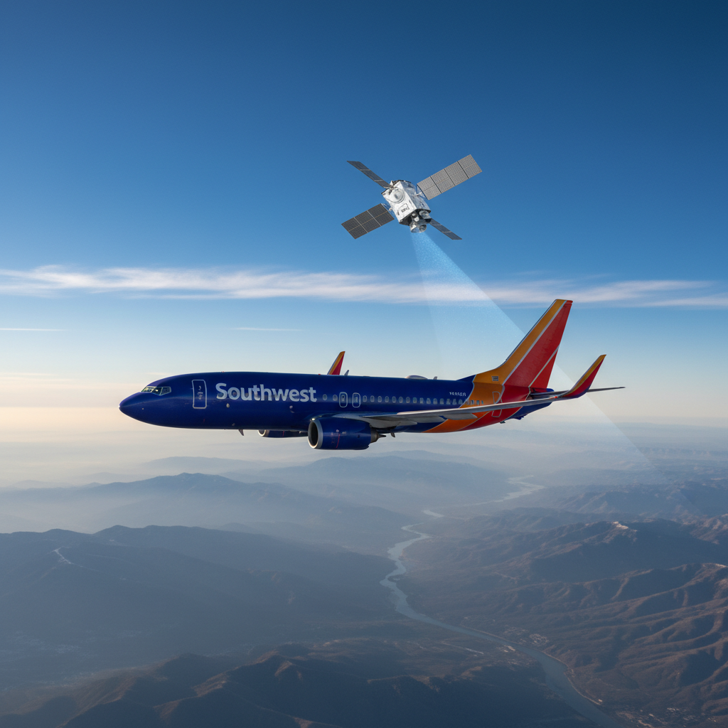 Southwest Takes To The Skies With Starlink Wi-Fi