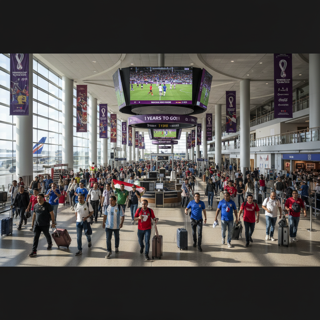 US Airports Gear Up for 2026 World Cup