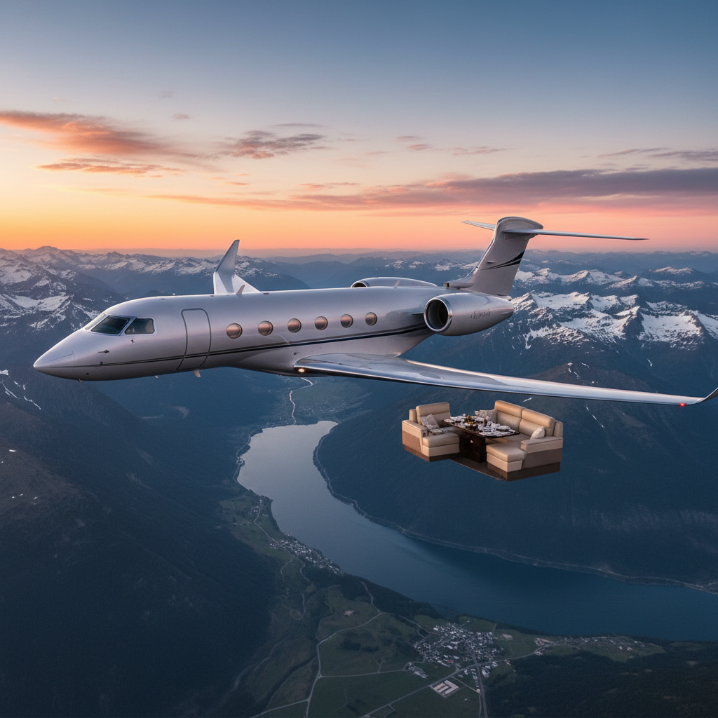 Large-Cabin Private Jets Dominate High-End Charter Market