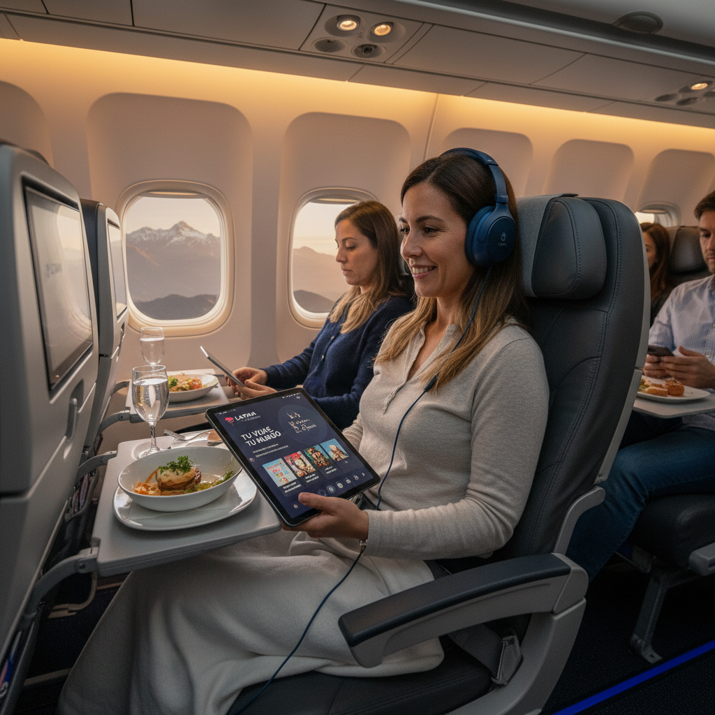 LATAM Airlines Revamps Inflight Entertainment