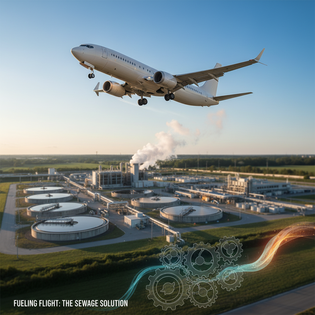 Sewage Fuel Takes Off