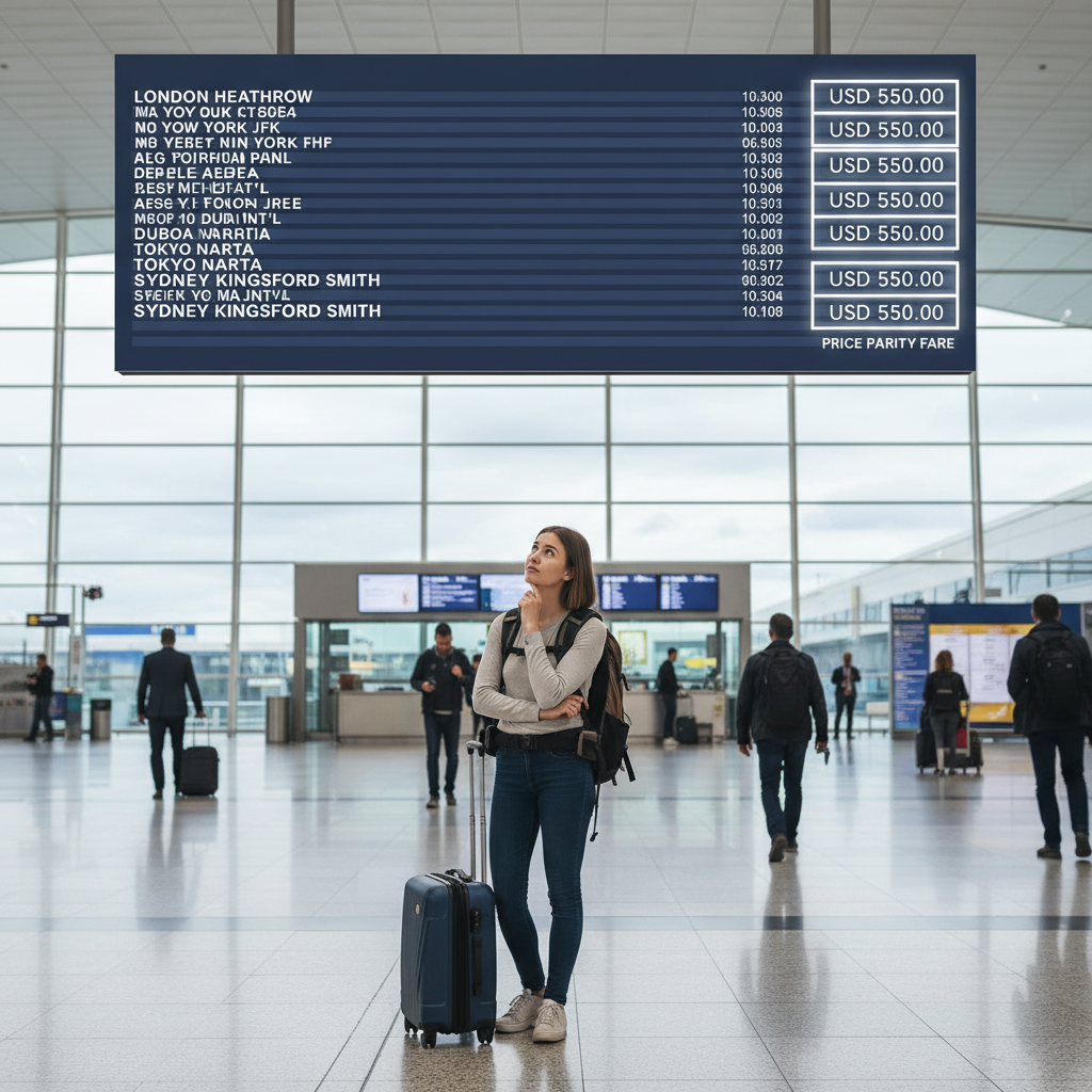Airline Fares: Pricing Parity Uncovered