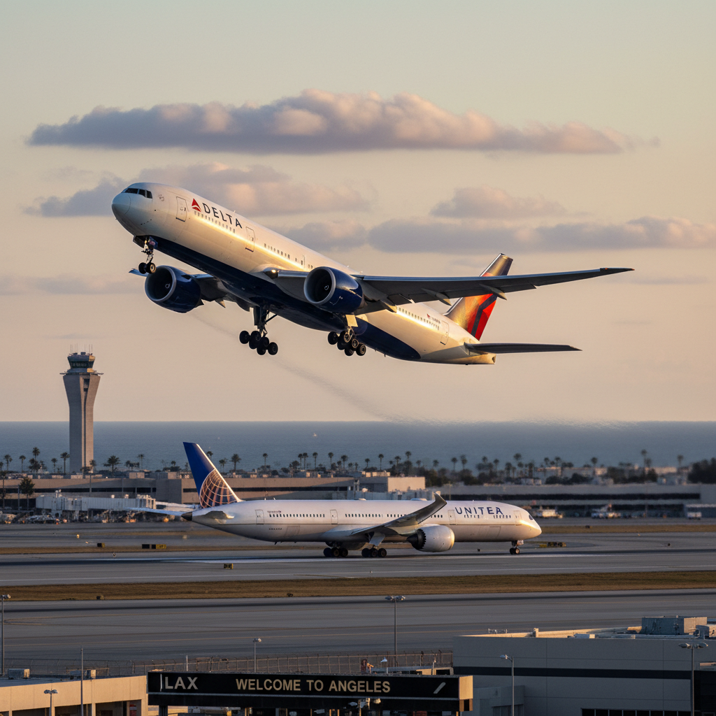 Pacific Power Play: United Counts On Delta's Struggles
