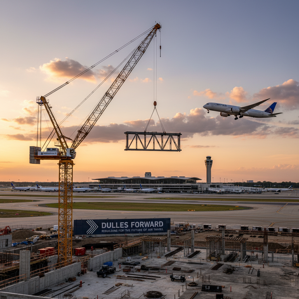 Dulles Airport Rebuild: A $20 Billion Gamble on Fares